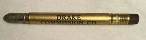 BULLET PENCIL DRAKE COMMISSION COMPANY STOCKYARDS INDIANAPOLIS INDIANA LINCOLN - Picture 1 of 2