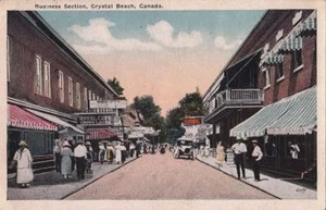 Sección de negocios de postales Crystal Beach Canadá - Imagen 1 de 1