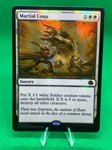 Magic The Gathering - Martial Coup Foil Card - From the Vault: Annihilation - Picture 1 of 1