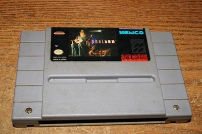 Phalanx (Super Nintendo, 1992) SNES Kemco Cartridge Only Authentic Tested+Works - Image 1 of 3