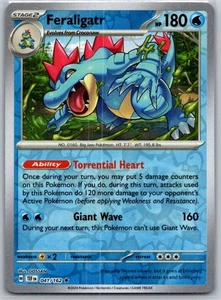 Feraligatr 041/162 Reverse Holo SV05: Temporal Forces NM - Picture 1 of 2