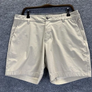 Lululemon Shorts Mens 34 Tan Khaki Commission Golf Chino Stretch Casual Athletic - Picture 1 of 11