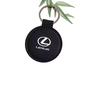 Leather Metal Keyring Keychain For Lexus Key ring - Picture 1 of 1