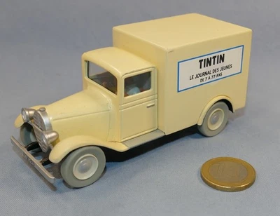 Moulinsart 1/43 : Ford ou Chevrolet Fourgon Distribution Journal Tintin - Photo 1/4