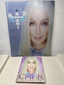 Concert Program Collection: CHER Living Proof 2002 Farewell Tour Book & DVD - Picture 1 of 4