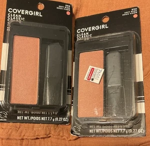 Covergirl Clean Classic Color Blush #590 Soft Mink 0.27oz Lot Of 2 - Picture 1 of 3