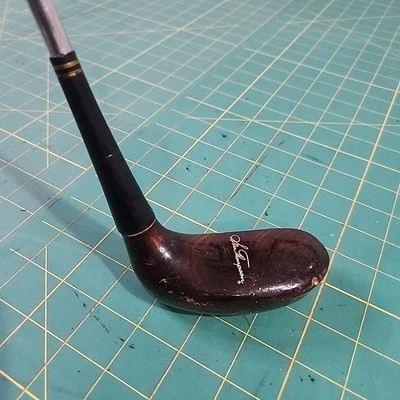 Stan Thompson Wood Ginty SeeMore PinPointer Golf Putter 34.5 Mallet Club Vintage - Image 1 of 4
