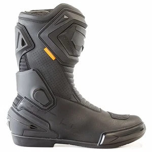 Richa Stradale Motorcycle Motorbike Sports Race Boots - Black - Picture 1 of 7