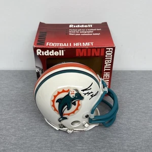 Minicasco firmado por Josh Heupel Miami Dolphins NFL - Imagen 1 de 7