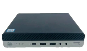 HP ProDesk 600 G5 Desktop Mini i5 9th Gen 256GB SSD 8GB RAM Win 11 Pro (BH) S - Afbeelding 1 van 5