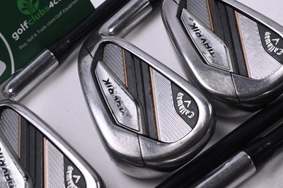 Callaway Mavrik Irons / 5-PW+GW / Stiff Flex KBS PGI 90 Shafts - Image 1 of 4