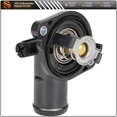 Termostato líquido de arrefecimento do motor compatível com Dodge Grand Caravan 3.6L 2011 2012 2013 2014-2017 - Imagem 1 de 4