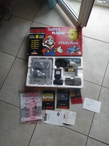CONSOLA SNES SUPER NINTENDO ONECHIP , CON CAJA Y MANUALES , TODO ES ORIGINAL - Imagen 1 de 22