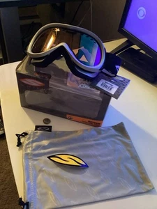 vintage smith optics goggles RHYTHM REGULATOR SERIES SILVER RC-36 #RY4ESV NOS - Picture 1 of 8