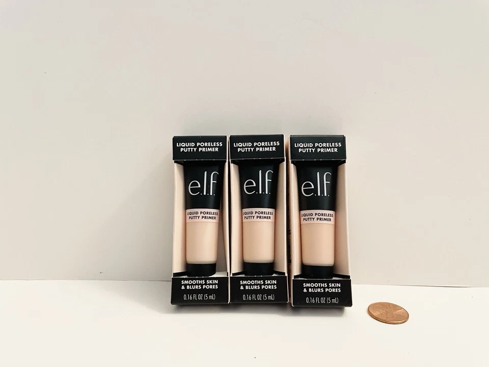 3 Elf LIQUID Poreless Putty Face Primer 0.16 Oz 5 mL Mini Travel Size - Image 1 of 1