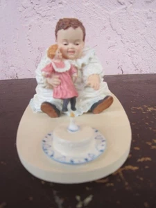 1988 "FIRST BIRTHDAY" #H1320, The Heirloom Tradition, Maud Humphrey Bogart - Picture 1 of 6