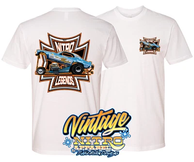 Camiseta NITRO LEGENDS Candies & Hughes Cuda Funny Car (299-004) Foto 1 de 4