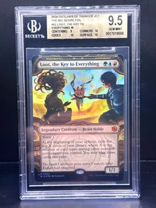 MTG - Loot, the Key to Everything [Raised Foil] - BGS 9.5 Gem Mint - POP 1 - Picture 1 of 5