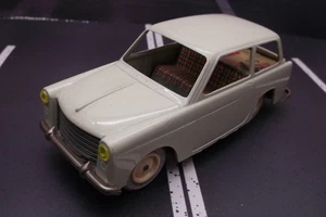 Blechspielzeug Kombi Fahrzeug von INGAP (Italien) in hellgrau, Reibradantrieb - Bild 1 von 11