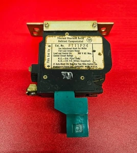 Westinghouse FT11P-2,4/FT11P24 thermisches Überlastrelais 600 VAC Max - hergestellt in den USA - Bild 1 von 3