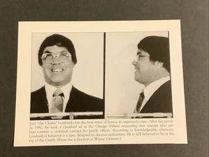 JOEY “THE CLOWN” LOMBARDO PHOTO MUG SHOT - Picture 1 of 1