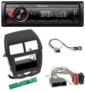 Pioneer MP3 1DIN DAB USB AUX Autoradio für Mitsubishi ASX (2010-2014) - Bild 1 von 10