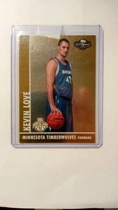 2008-09 Topps Co-Signers Kevin Love gold rookie, 93/99 exc cond. - Picture 1 of 2