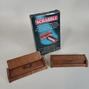 Scrabble Deluxe Holz-Ritzgestelle mit Heringen - Bild 1 von 14