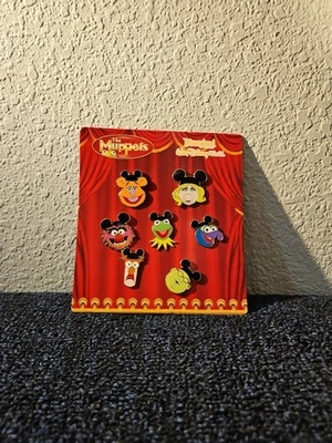 布偶 2009 年迪士尼乐园沃尔特迪斯尼世界交易徽章 7 件套米奇耳朵 — 第 1/4 张图片