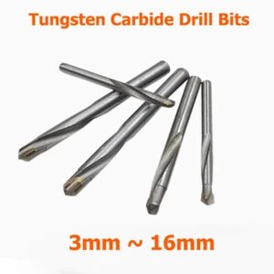 3mm-16mm Hartmetall TCT Spitze Bohrer Spiralschlosser Bit für Metall Holz - Bild 1 von 43