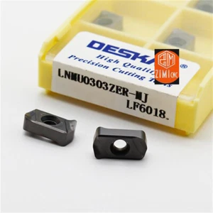 Fast forward rough milling lnmu0303zer-mj lf6018 indexable insertion for exn03 - Picture 1 of 3