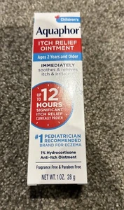 Aquaphor Children's Itch Relief Ointment. 1% Hydrocortisone.  EXP 05/2025 - Picture 1 of 1