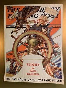 J.C. Leyendecker - Cover Only - Saturday Evening Post July 4 1936 - Picture 1 of 2