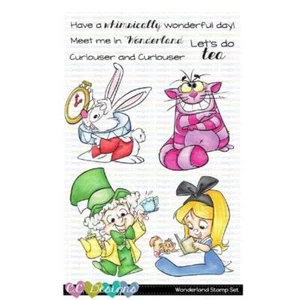 C.C. Diseños, sello transparente, País de las Maravillas - Imagen 1 de 1