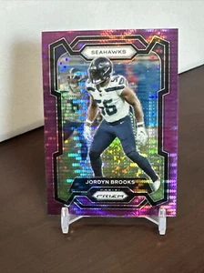 2023 Panini Prizm #260 Jordyn Brooks Purple Pulsar Seattle Seahawks - Picture 1 of 2