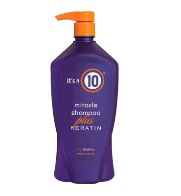 It's A 10 Haircare -- Miracle Shampoo Plus Keratin 33.8oz - Jumbo - Image 1 of 4