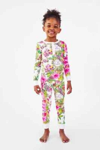 New Roller Rabbit X Favorite Daughter Breakfast In Bed Kids Pajama PJ 14 XS XXS - Picture 1 of 13