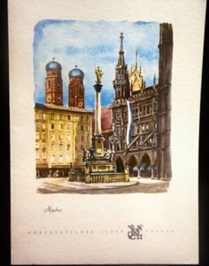 Menú Mapa T.S Bremen del 02 de diciembre de 1965 - Imagen 1 de 4