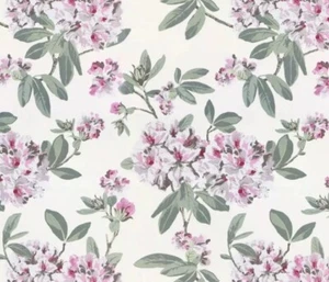 Carta da parati Laura Ashley Adeline rosa scuro 1 rotolo nuova W102895-A/5 - Foto 1 di 3