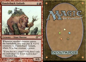 Magic the Gathering -MTG- Hamletback Goliath Foil LP  - Picture 1 of 1