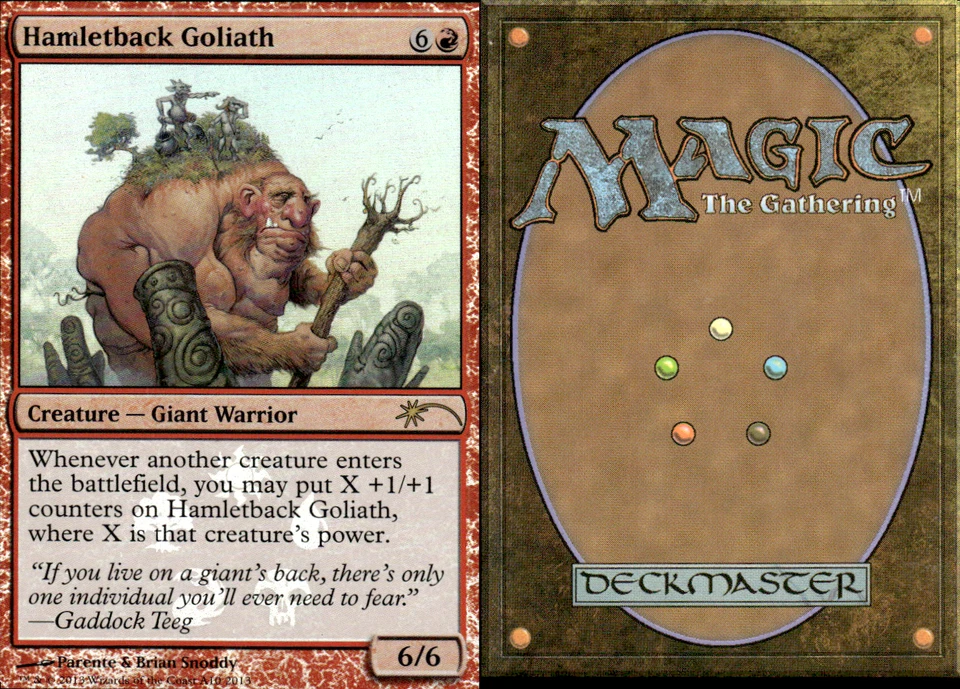 Magic the Gathering -MTG- Hamletback Goliath Foil LP  - Image 1 of 1