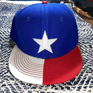 Cappello da baseball marchio bandiera del Texas taglia 7 1/2 nuovo Texas Rangers MLB - Foto 1 di 10