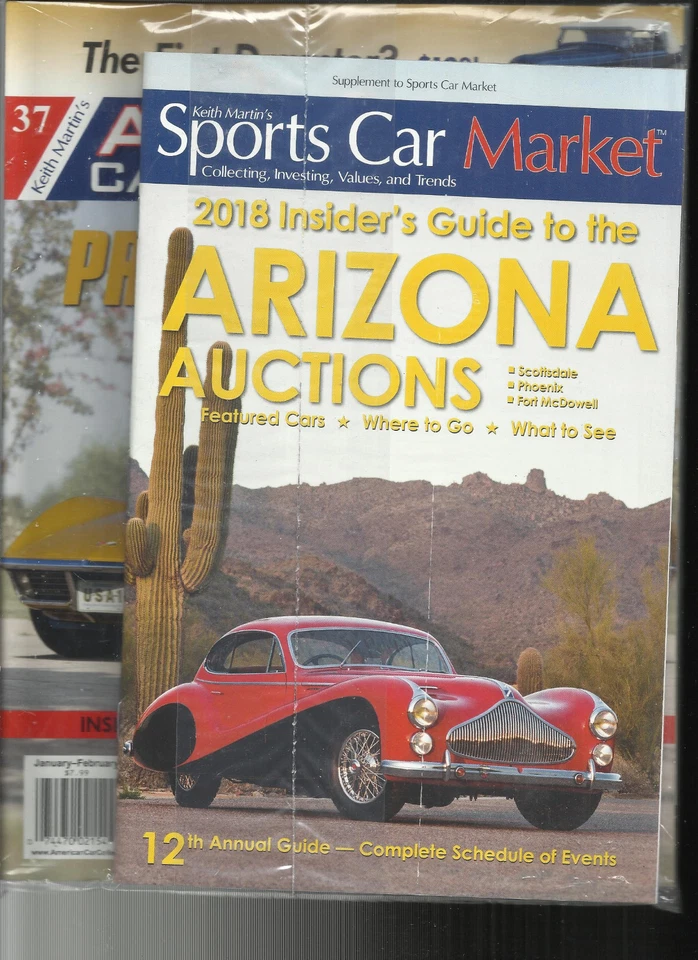 KEITH MARTIN'S SPORTS CAR MARKET, AMERICAN CAR COLLECTOR  JANUARY/FEBRUARY, 2018 - Image 1 of 1