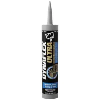 DAP DYNAFLEX Ultra 10.1 Oz. Gray Advanced Exterior Window, Door, and Siding Sealant