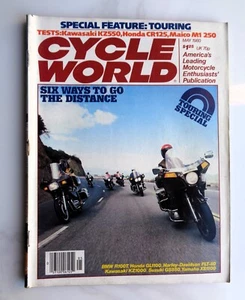 CYCLE WORLD MAY 1980-TOURING KAWASAKI KZ550 HONDACR125 MAICO M1 250 SUZUKI GS850 - Picture 1 of 23