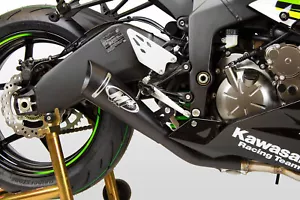 Escape completo negro GP19 M4 KA6982-GP19 para 09-25 Kawasaki ZX6R - Imagen 1 de 6