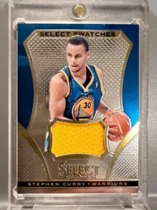 2013-14 Panini Select Swatches Stephen Curry Golden State Warriors Patch #48 - Picture 1 of 24