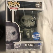 FUNKO POP! #1125 DESAAD METALLIC B&W SNYDERS JUSTICE LEAGUE DC SHOP *LE 4500*