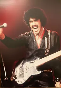 Thin Lizzy poster Phil Lynott photo Large A3 size repro from original files/negs - Imagen 1 de 2