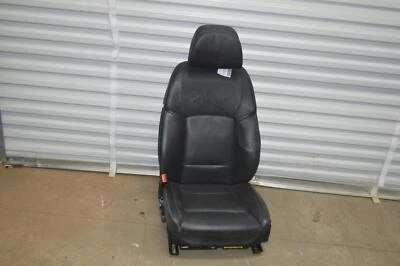 BMW 750LI F01 F02 2014-2015 ASIENTO DELANTERO IZQUIERDO LADO DEL CONDUCTOR CUERO NAPA NEGRO OEM Foto 1 de 4
